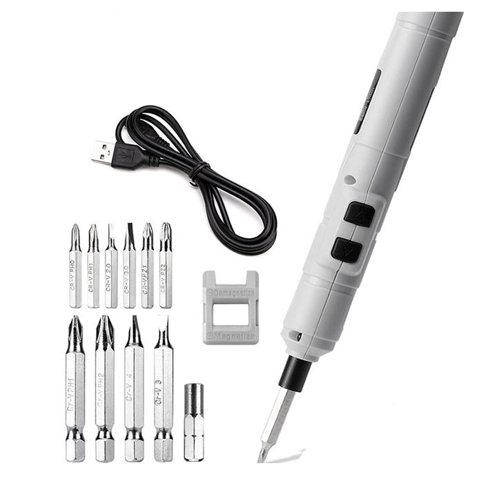 250r/min Metal Screwdriver Bit Kit ชุดซ่อมไขควงมัลติฟังก์ชั่น, ไขควงไฟฟ้าสำหรับคอมพิวเตอร์, เครื่องใช้ในครัวเรือน