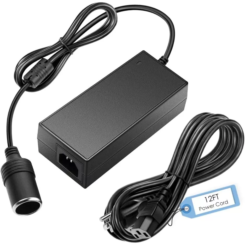 แปลงไฟบ้าน 220V เป็นไฟรถยนย์ 12V DC 220V to 12V 5A Home Power Adapter Car Adapter