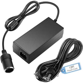 แปลงไฟบ้าน 220V เป็นไฟรถยนย์ 12V DC 220V to 12V 5A Home Power Adapter Car Adapter