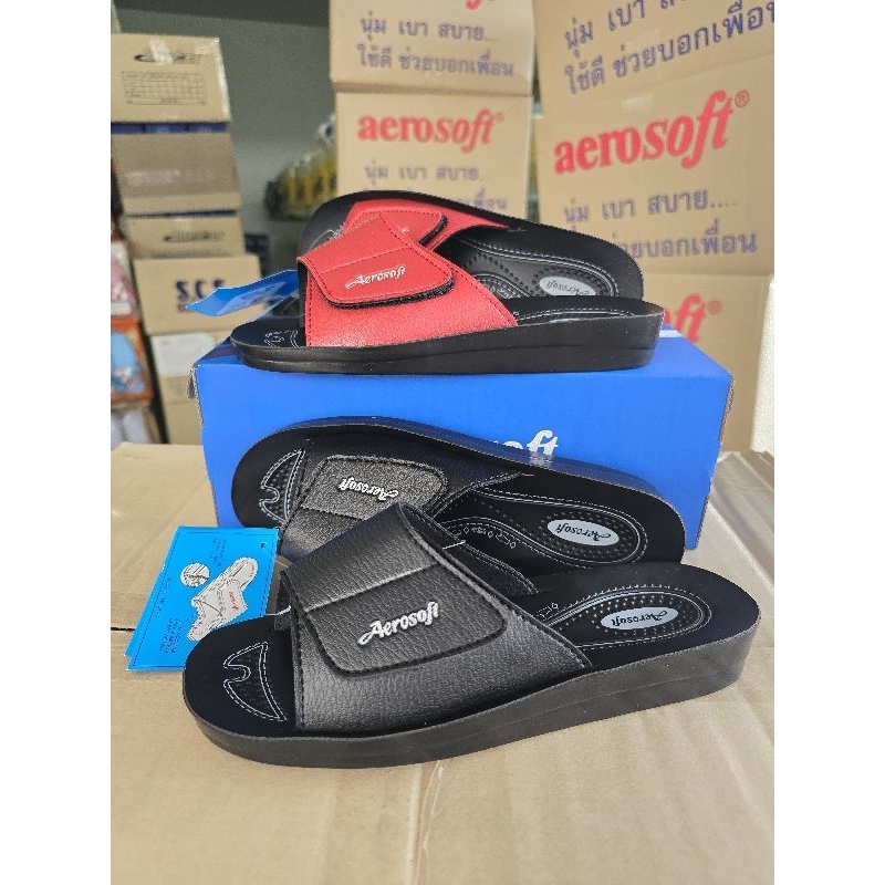 รองเท้าสุขภาพแบบสวม ยี่ห้อแอโร่ซอฟ[Aerosoft]รุ่นLA2102