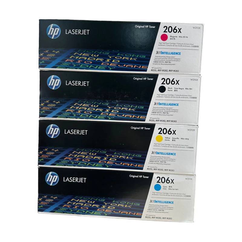 HP 206X W2110X Black C M Y ตลับหมึกโทนเนอร์ ของแท้ 100%