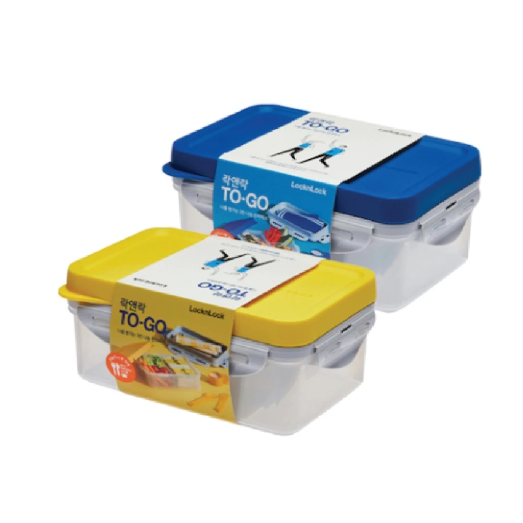 กล่องอาหารกลางวันแบ่ง 3 ช่อง LocknLock To-Go Container ความจุ 1 L. รุ่น HPL817L