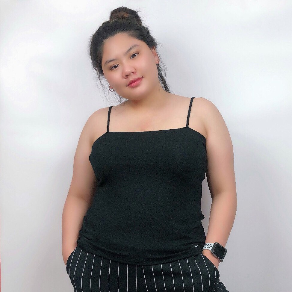 🔥 ( ตัดเต็ม ไซส์ *XL ) 🔥สายเดี่ยวสาวอวบ สายเดี่ยวคอตรงเต็มตัว แบรนด์ CHOTYSHOP  BAU.C เสื้อผ้าคนอ้วน