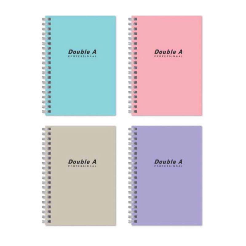 สมุดสันห่วงDouble A Professional B5 70แกรม60แผ่น
