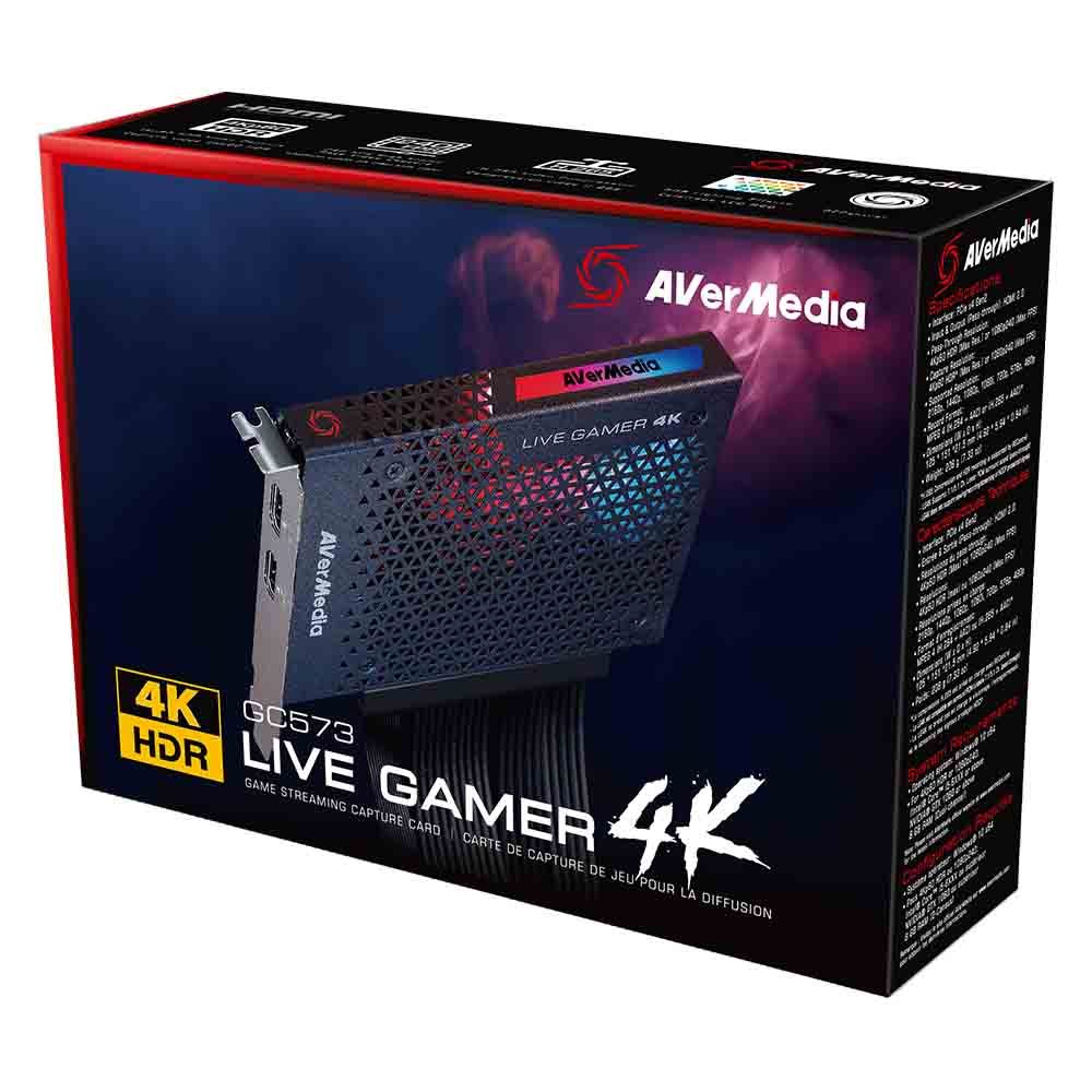 VIDEO CAPTURE DEVICE (อุปกรณ์จับภาพหน้าจอ) AVERMEDIA LIVE GAMER 4K GC573 พร้อมส่ง
