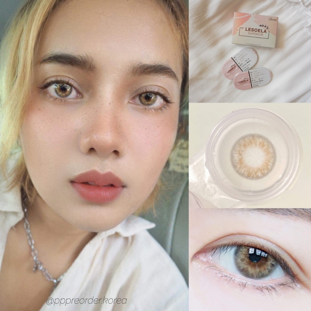 ( EXP 03/26 ) พร้อมส่ง ✨ 1 แถม 3 คอนแทคเลนส์รายปี Superior Brown