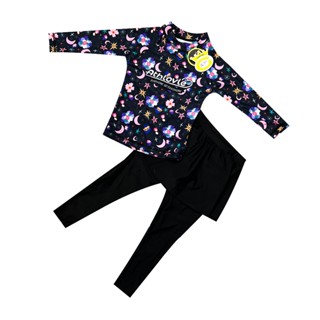 ชุดว่ายน้ำ เด็กแฟชั่นเด็กผู้หญิง รหัส 20231 ลายริ้ว น่ารักๆๆ…