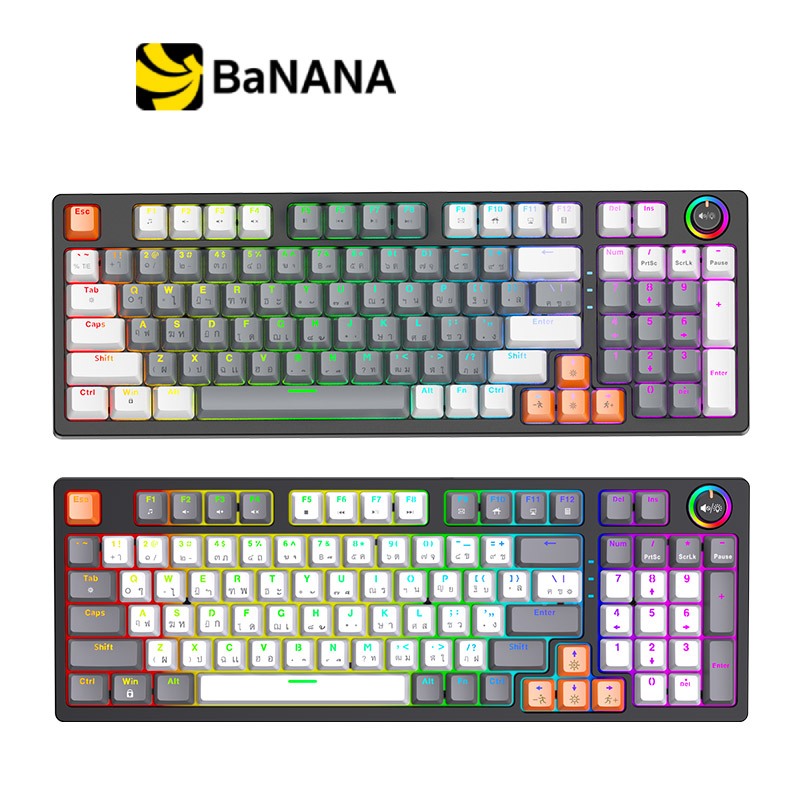 Onikuma Gamimg Keyboard Fuyu G53 คีย์บอร์ดเกมมิ่ง by Banana IT