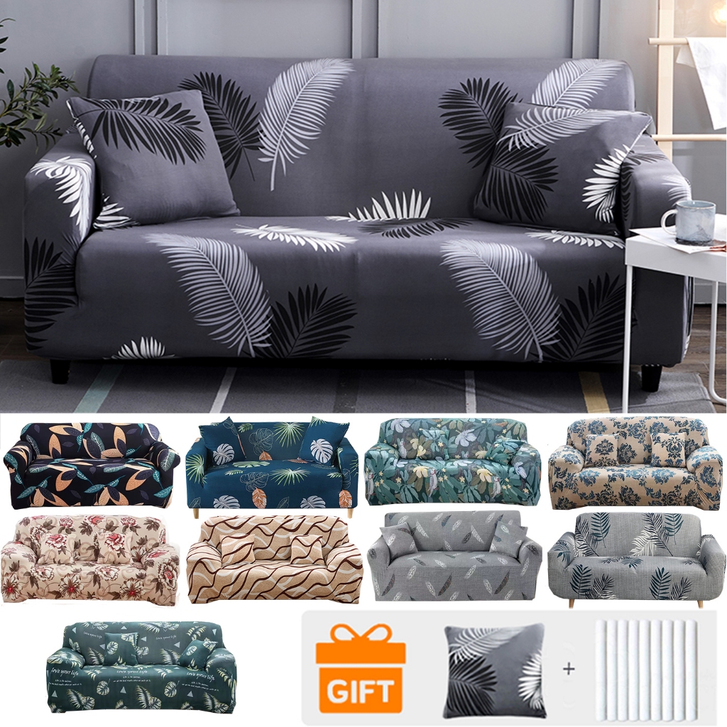ผ้าคลุมโซฟา 1/2/3 ที่นั่ง ผ้าคลุมโซฟาเบด แต่งห้อง Sofa Cover สะอาดและล้างง่าย แบบยืดหยุ่น สากล พร้อมส่ง
