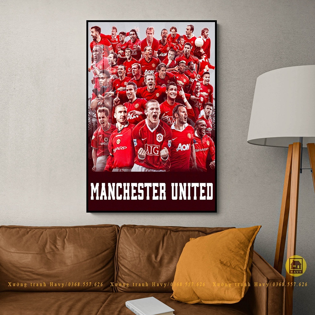กรอบรูปอะคริลิค ทีมฟุตบอลแมนยู