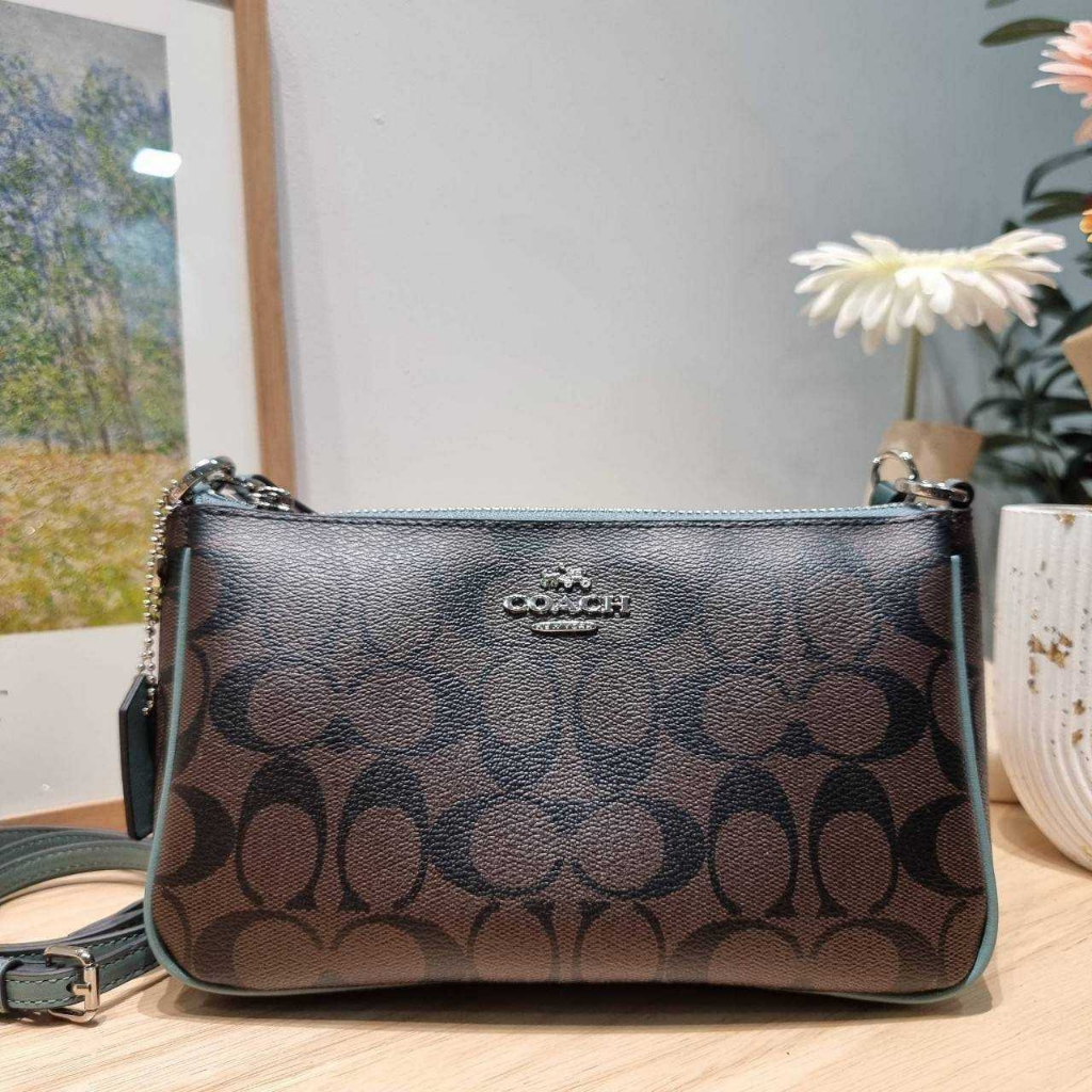 กระเป๋าสะพายข้าง COACH F58321 TOP HANDLE POUCH 2