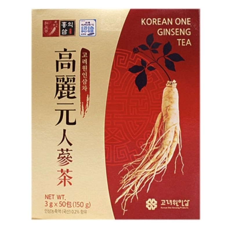 KOREAN ONE Ginseng Tea Red Ginseng Tea 50T