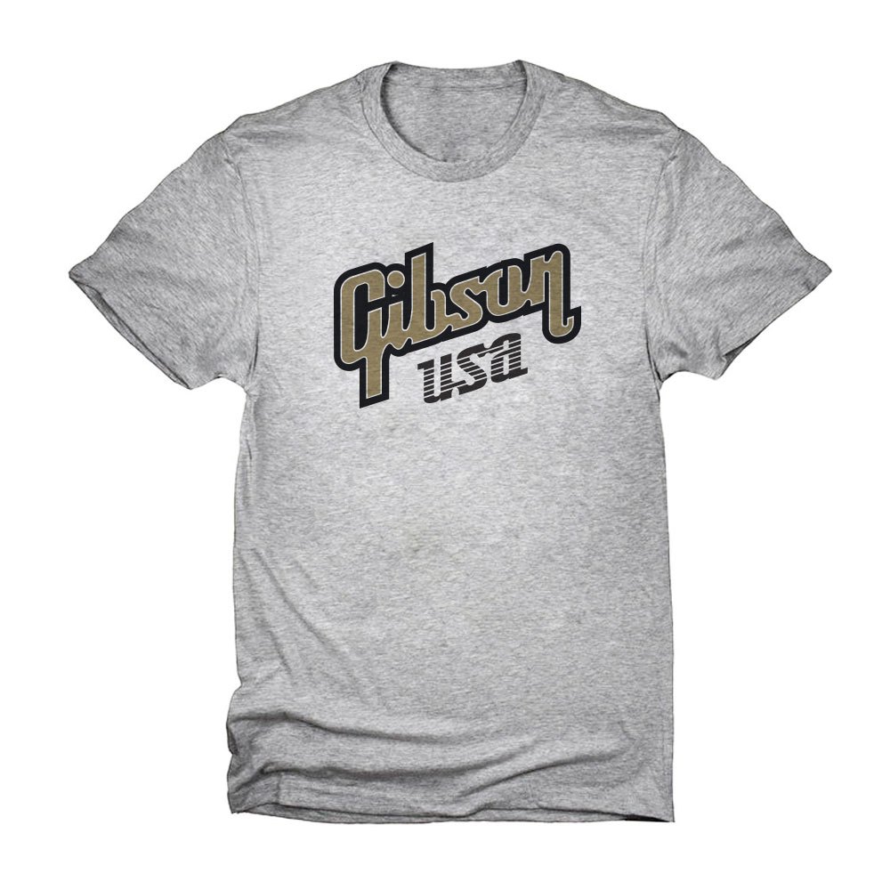 GIBSON GUITAR T SHIRT 003 เสื้อยืด กีตาร์ นักดนตรี วงดนตรี เสื้อคุณภาพดี COTTON 100% SIZE M- 3XL