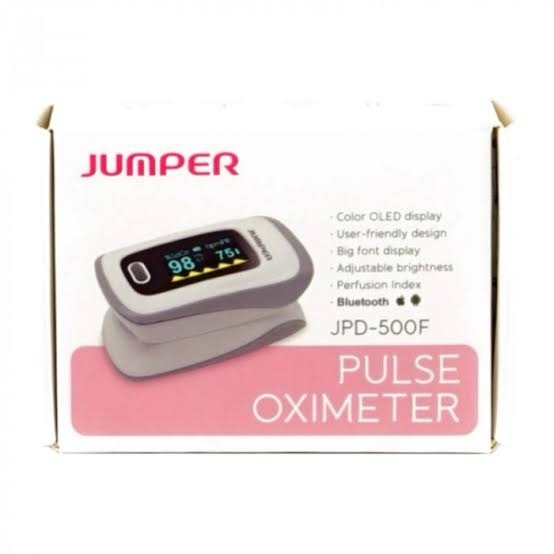 เครื่องวัดออกซิเจนปลายนิ้ว Jumper by ALLWELL รุ่น JPD-500D