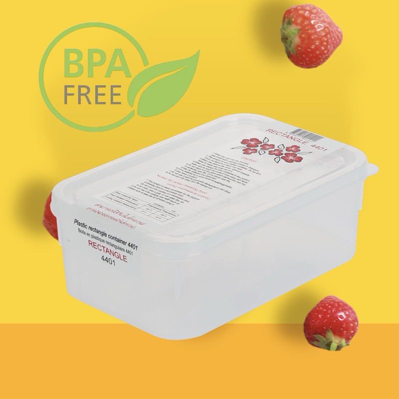 กล่องแช่ขนาด14x21x8ซ.ม.No.4401ใสมองทะลุ