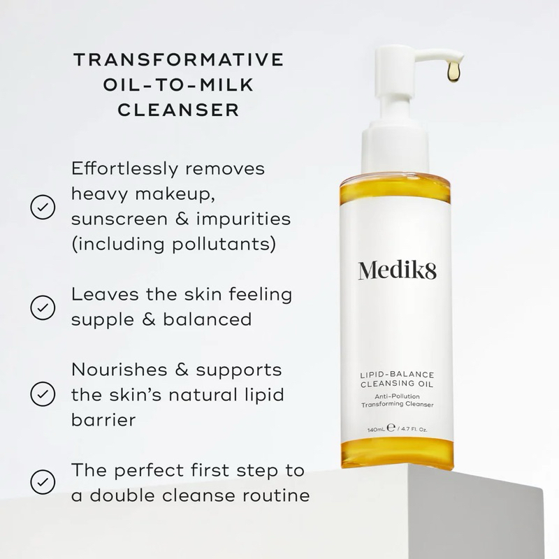 Medik8 Lipid Balance cleansing oil 140ml รูปที่ 3
