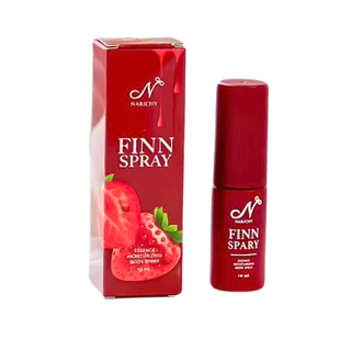 Finn spray สเปรย์ฟิน สเปรย์จุดซ่อนเร้น สเปรย์กลิ่นสตอเบอร์รี่ สเปรย์น้องสาว 1 ขวด 10 ml. ของแท้