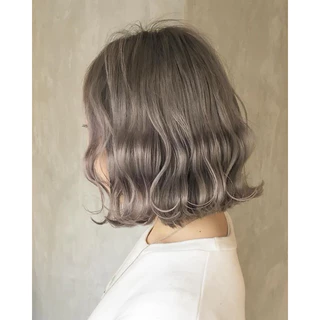 🤎Dark brown Ash. น้ำตาลเทาผงถ่าน (พื้นผมระดับ6)