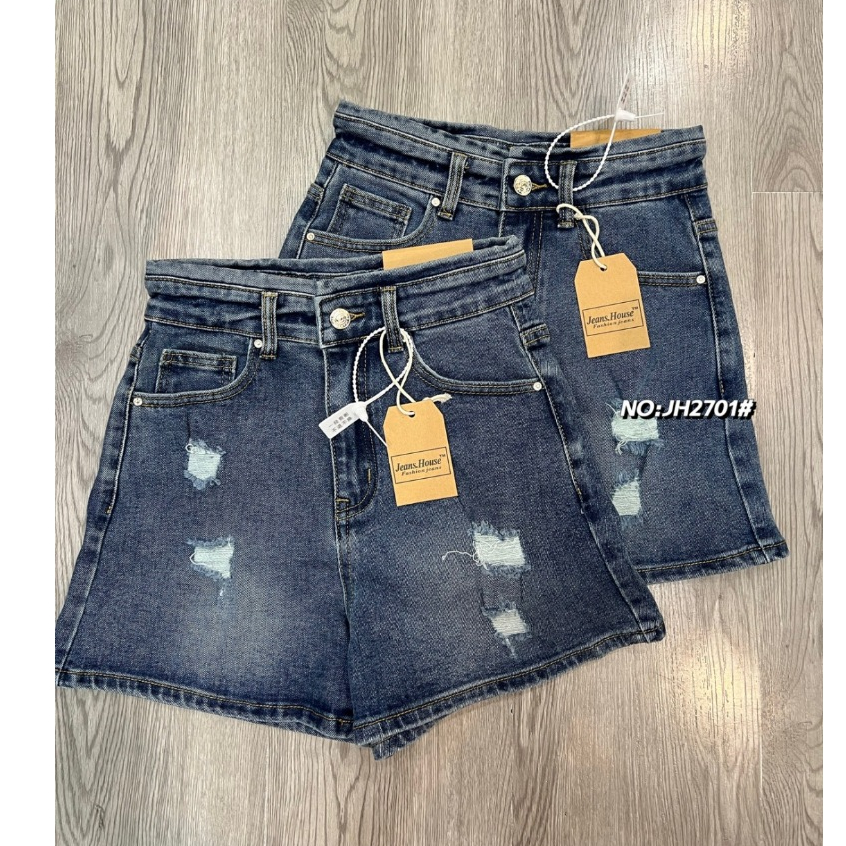 JH2701# กางเกงยีนส์ขาสั้น