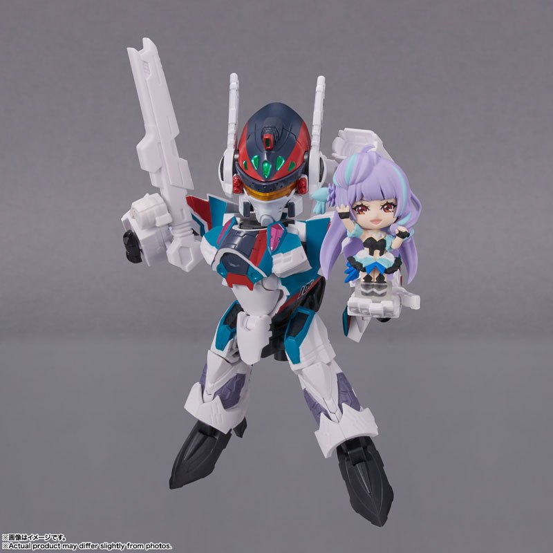 *พรี-ออเดอร์* TINY SESSION VF-31S Siegfried (Arad Molders Custom) with Mikumo Guynemer "Macross Delt