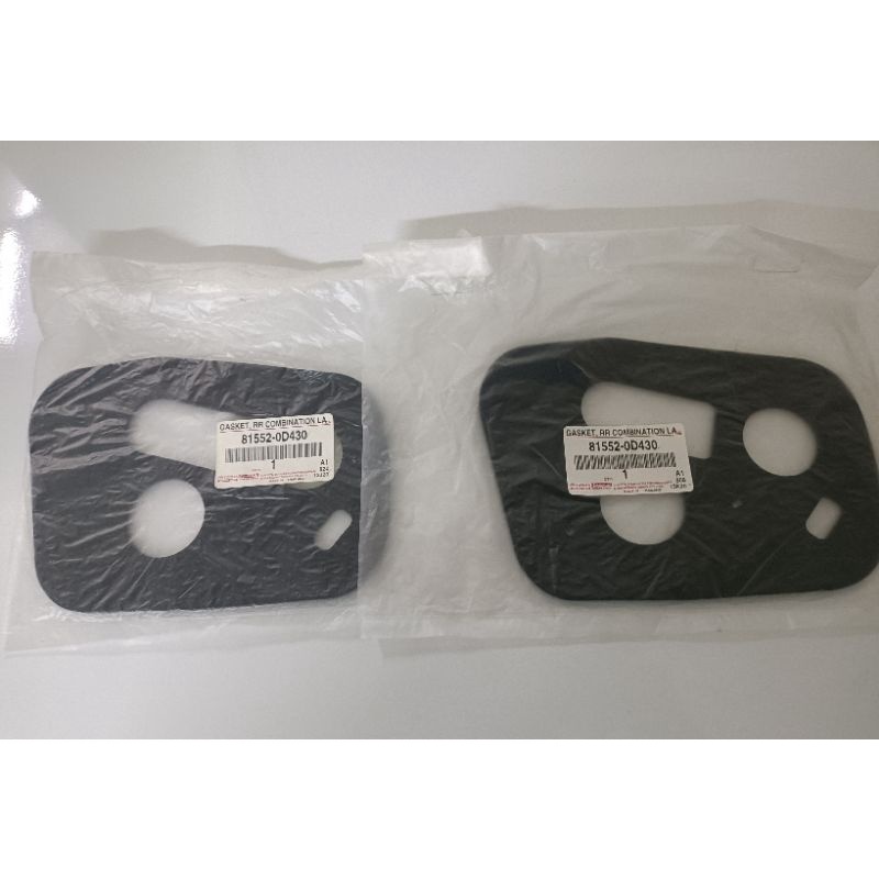 ประเก็นฝาครอบไฟท้าย Vios NCP150 81552-0D430 แท้เบิก Chiraauto