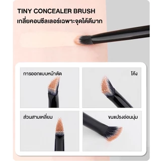 Tiny concealer brush แปรงคอนซีลเลอร์ขนาดเล็ก หน้าตัดสามเหลี่ยม