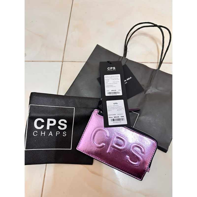 กระเป๋าตัง cps มือ 1 สีชมพู