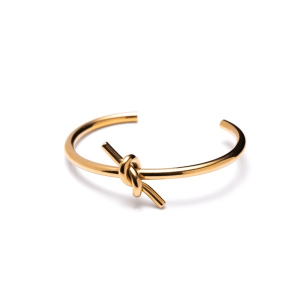 𝐴𝑆𝐻𝐼𝑅𝐴 | กำไลผูกปม งานพรีเมียมไม่ลอกไม่ดำ (18k gold plated) knot bangle