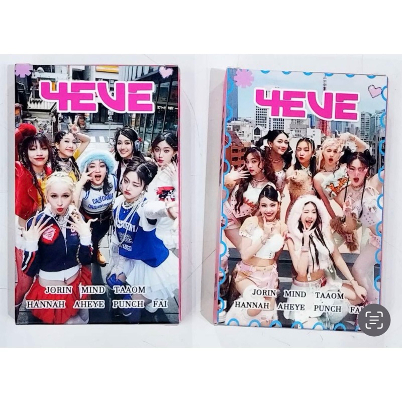 LOMO CARD 4EVE โลโม่การ์ด 4eve (1 กล่อง =30 ใบ )พร้อมส่ง