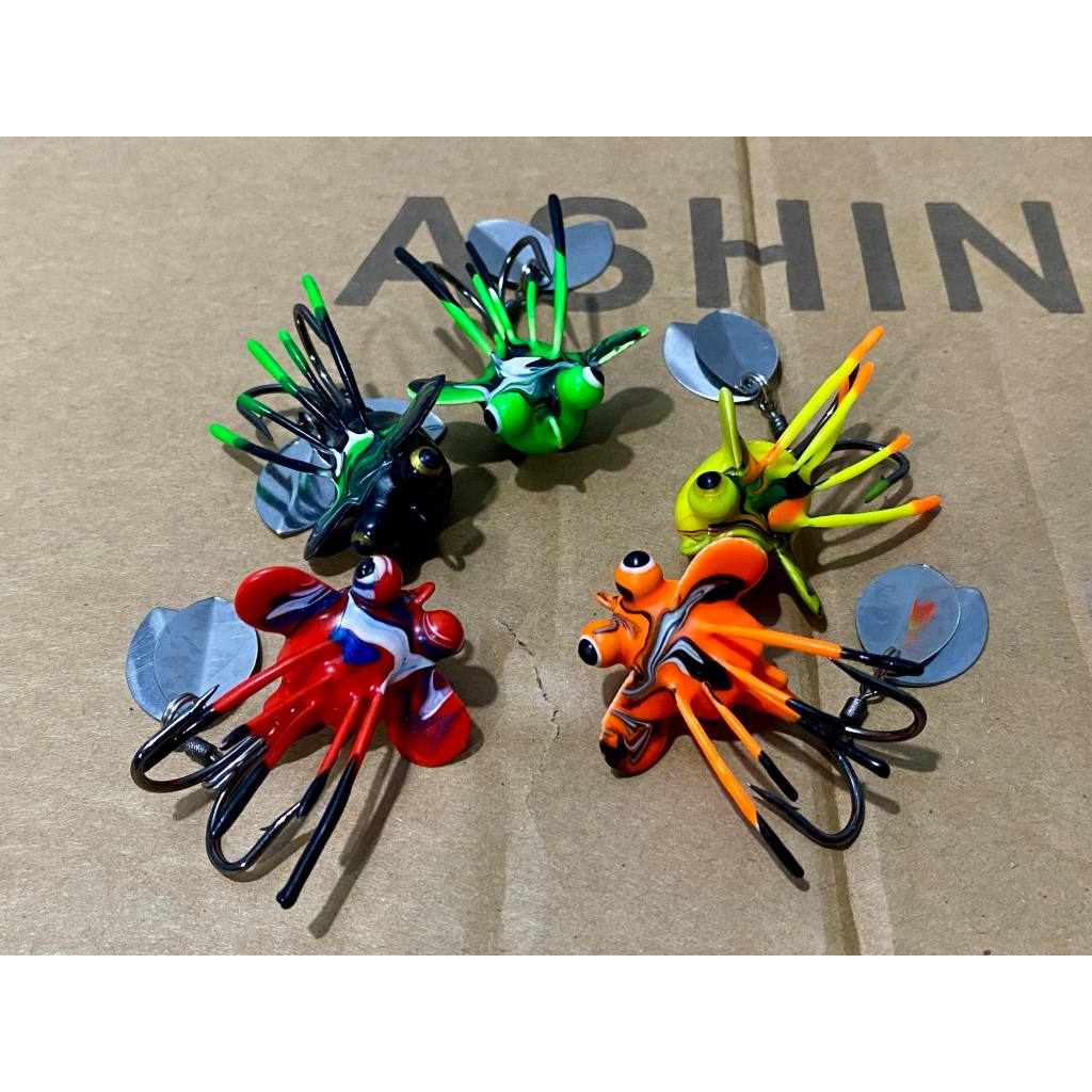 เหยื่อปลอม กบยาง MB Fishing เม่น MB02