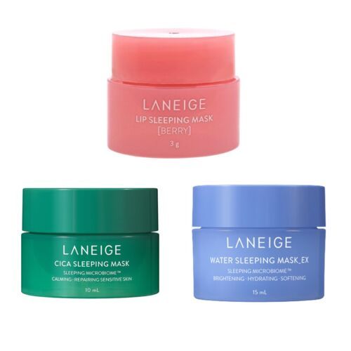 มีให้เลือก3สูตร LANEIGE Special Care Cica Sleeping Mask 10ml/ WATER SLEEPING MASK 15ml/ LIP SLEEPING MASK 3g