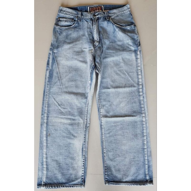กางเกงยีนส์ มือสอง  5690008 Size W34(I2573)
