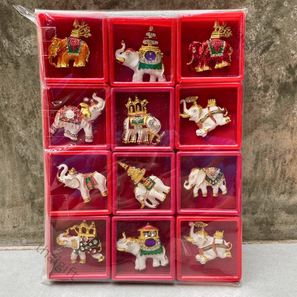 เข็มกลัด เข็มกลัดช้าง เหมาะเป็นของขวัญ ของฝาก ของชำร่วย งานเกษียณ - รูปที่ 2