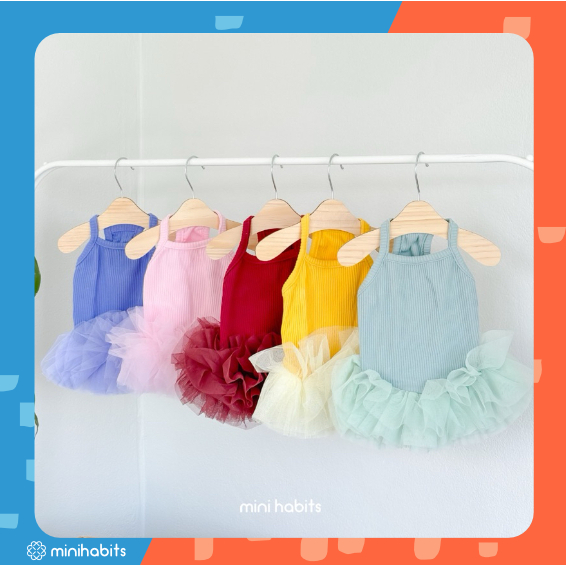 [🚚 พร้อมส่ง] ชุดกระโปรงสัตว์เลี้ยง กระโปรงฟู Alyssa Princess Pet Dress ชุดกระโปรงแมว สุนัข หมา เสื้อแมว