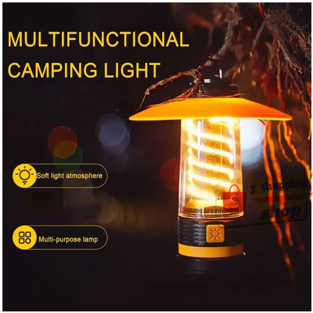 JX-5863 ไฟฉายพกพา  ไฟตะเกียง สวยงามสว่างมาก flashlight  TYPE-C USB Rechargeable 5 โหมด