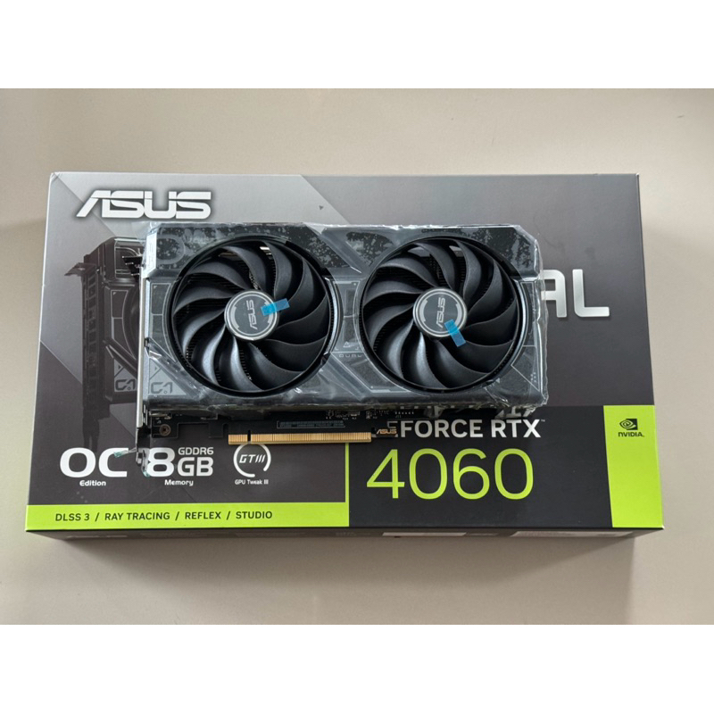 RTX4060 8GB ASUS DUAL OC มือสอง ประกันศูนย์ไทย