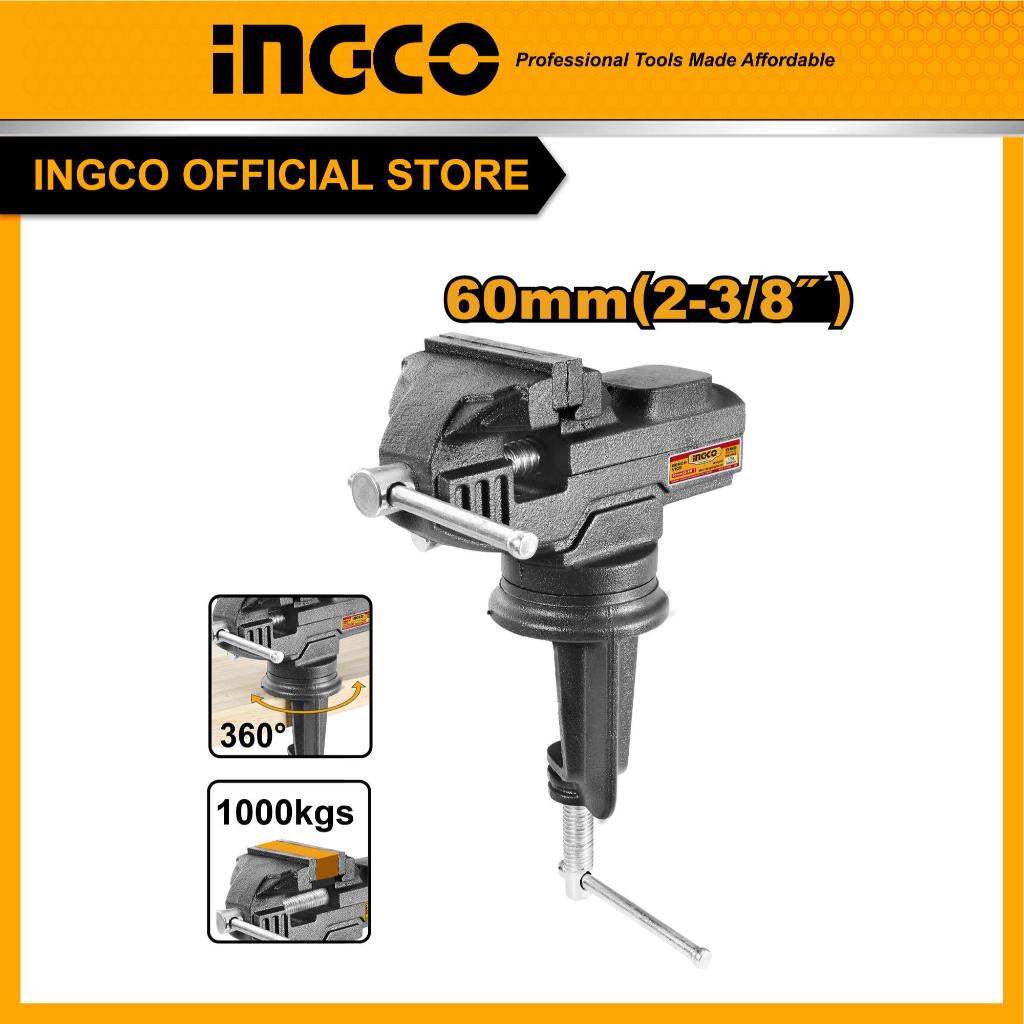INGCO(อิงโก้)| ปากกาจับชิ้นงานแบบมีแท่นขนาด 2" HBV082