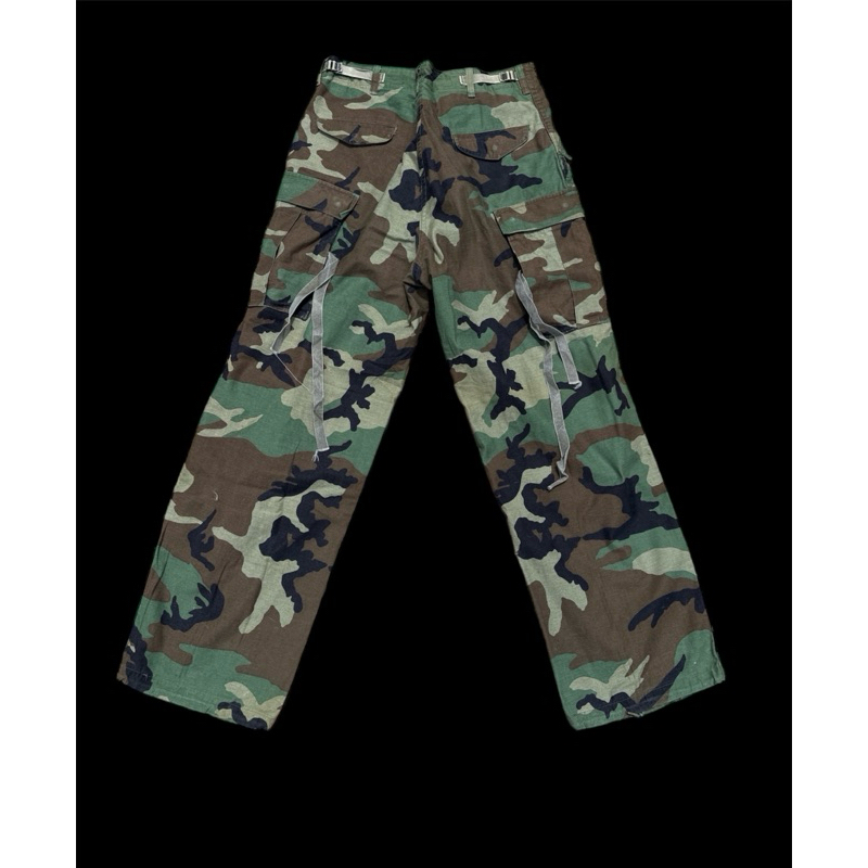 กางเกงทหาร M65 Pants US Army Cold weather combat trousers Woodland Camo