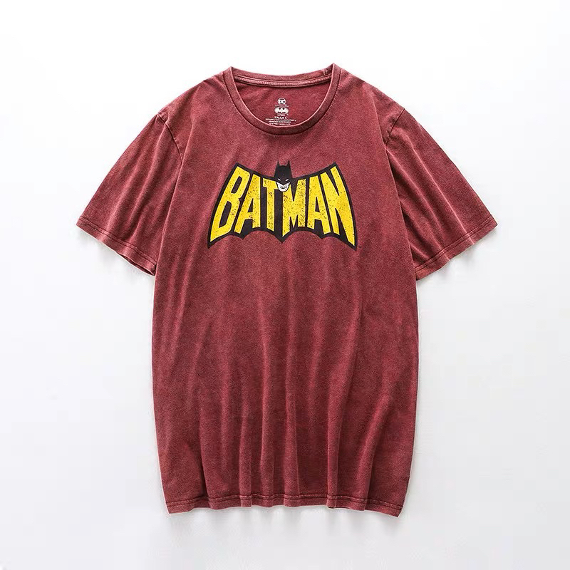 เสื้อยืด  BATMAN 🤎แบรนด์🪙DC COMICS🪙 แท้ 💯% 🤍เสื้อยืด สกรีนลาย BATMAN 💣 (TS140)