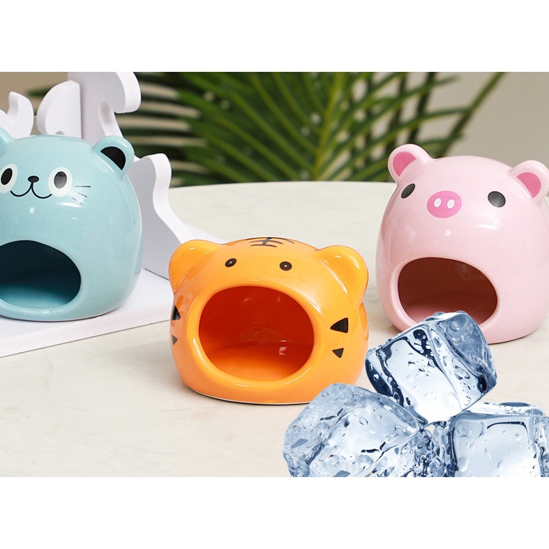 รวมบ้านหนูเซรามิก บ้านแฮมสเตอร์ ของเล่นแฮมเตอร์ Hamster House รูปเสือ