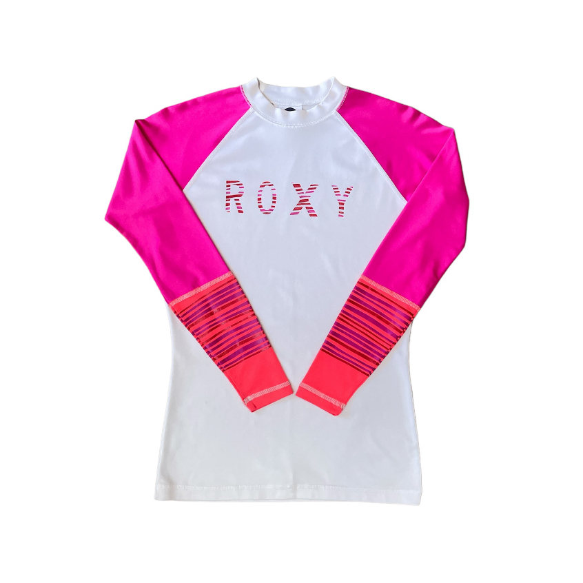 Roxy เสื้อเล่นเซิร์ฟ เสื้อว่ายน้ำแขนยาวผู้หญิง กัน UV