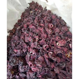 ดอกกระเจี๊ยบตากแห้ง ดอกกระเจี๊ยบปลูกแบบธรรมชาติไร้สารเคมี