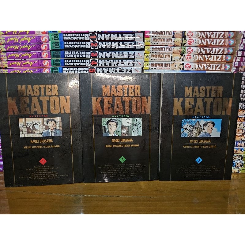 (พร้อมส่ง) MASTER KEATON Master มาสเตอร์ คีตัน เล่ม 1.2.3