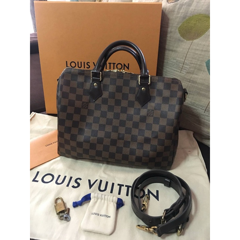 Lv speedy 30 ปี 16 มือสอง สภาพดีมาก  ของแท้💯