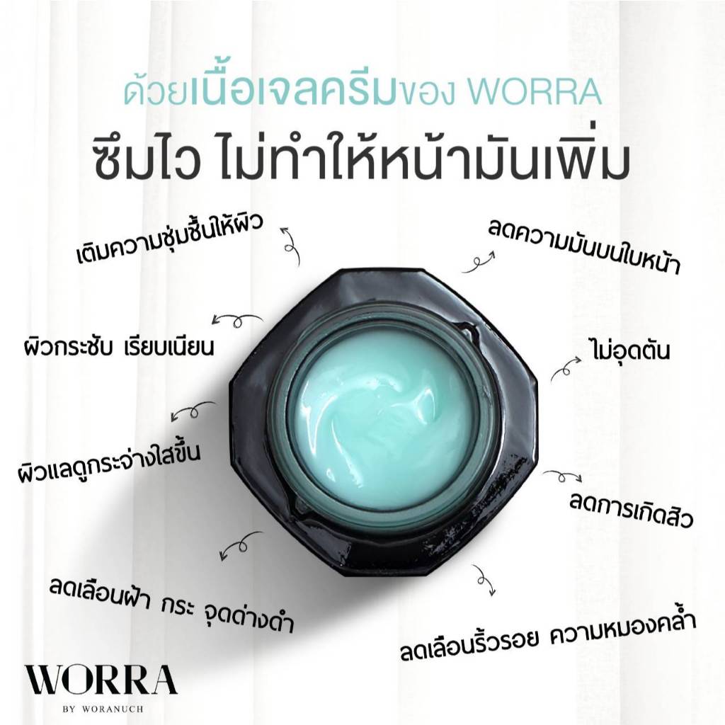 WORRA Brightening day  & Overnight cream (35ml.)