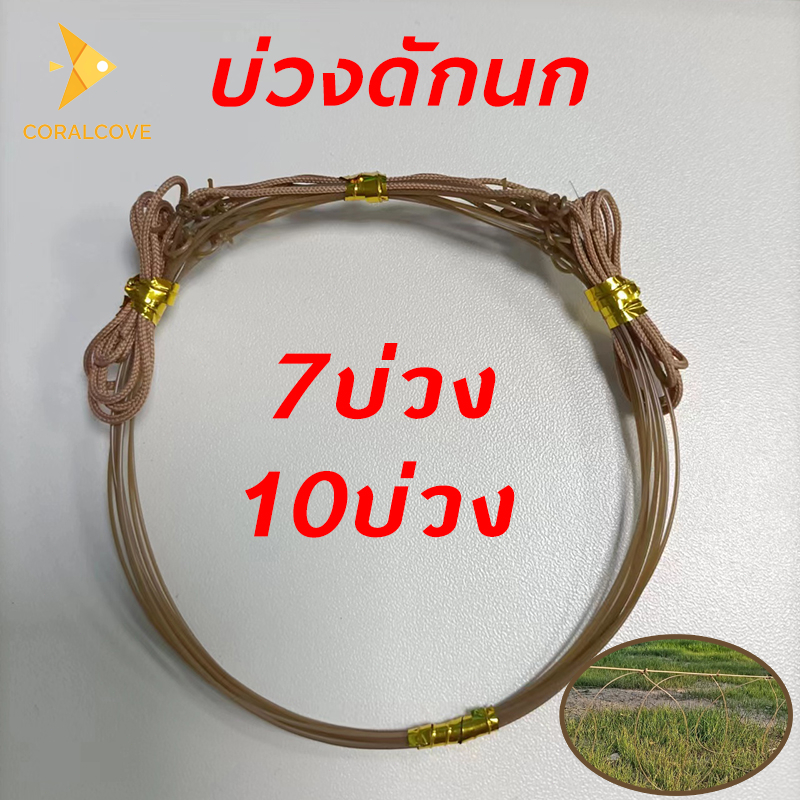 coralcoveshop บ่วงดักนก ครืนดักนกกวัก บ่วงแขวนดักนกกวัก ที่ดักนกไก่นา กับดักนกกวัก