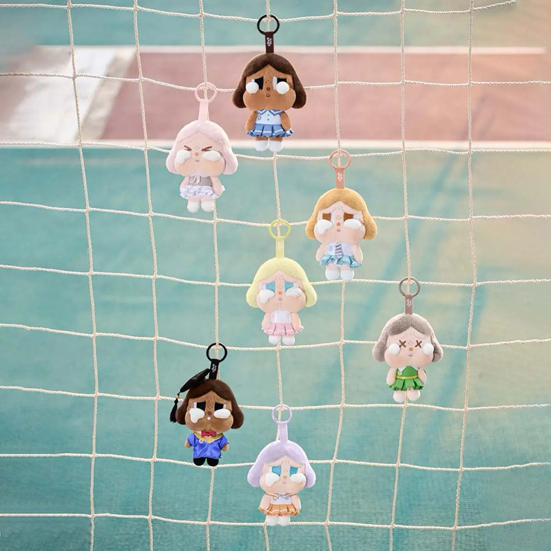 ใช้โค้ด30%ได้ พร้อมส่ง CRYBABY Sunset Concert Series-Plush Pendant Blind Box เช็คการ์ด ไม่แกะตัว