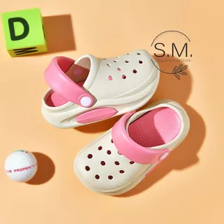 SM.รองเท้าหัวโต 6cm. แถมตัวการ์ตูนติดรองเท้า น้ำหนักเบา