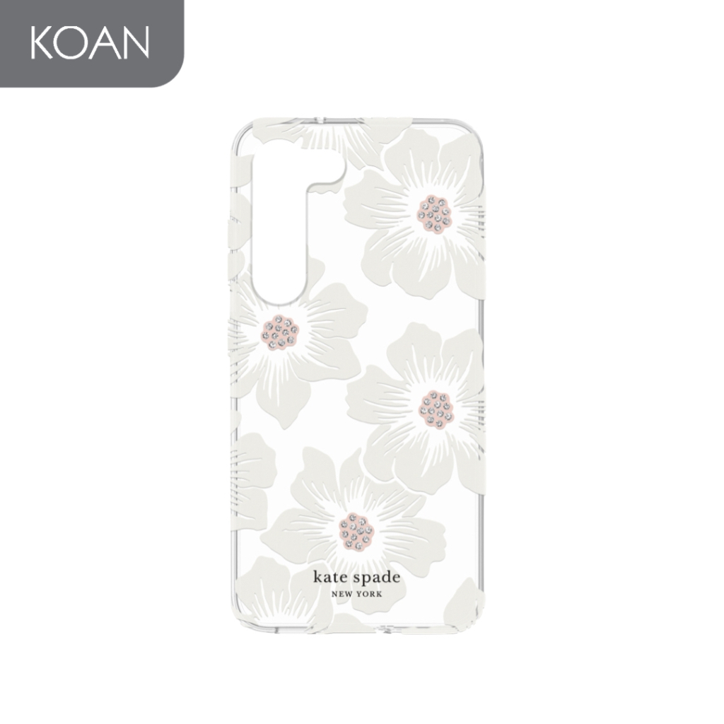 เคสมือถือ KATE SPADE Protective Hardshell Case for Samsung S23 Ultra - Hollyhock สินค้าใหม่แพคเกจชำร