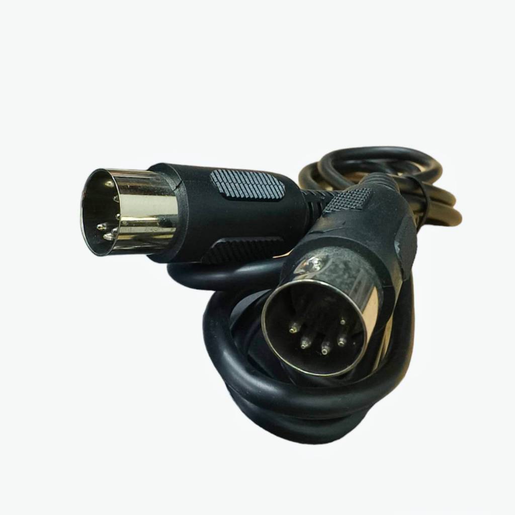 สาย MIDI DIN 5PIN ปลั๊กดิน 5 ขา 5PIN ตัวผู้-สองหัว DIN สายเชื่อมต่อสาย MIDI DIN สายต่อสัญญาณเสียง